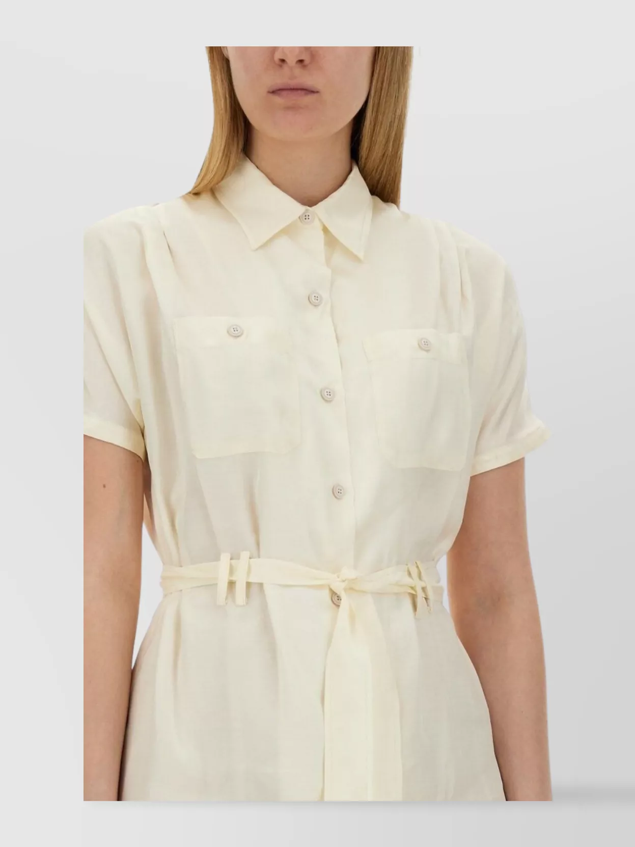 Apc A.p.c. New Drew Shirtdress