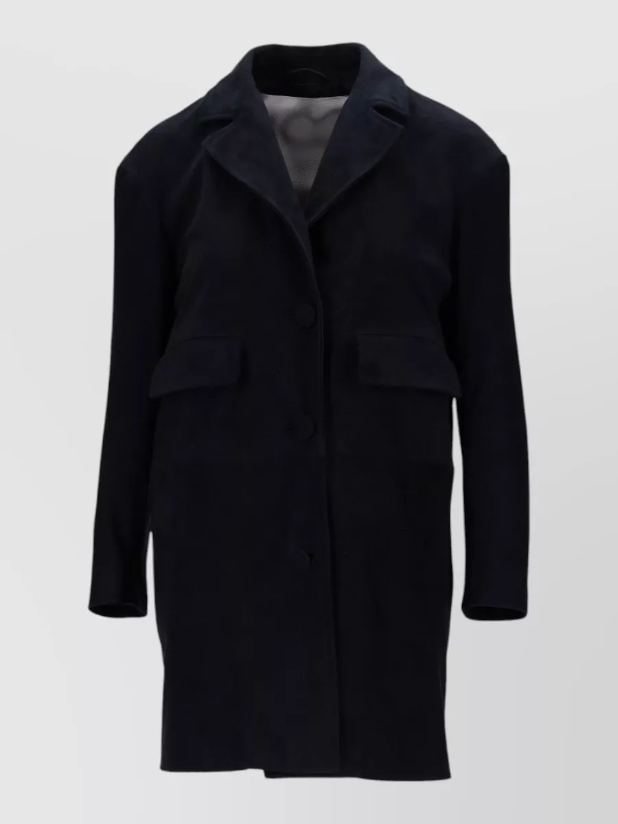 La Rose Suede coat