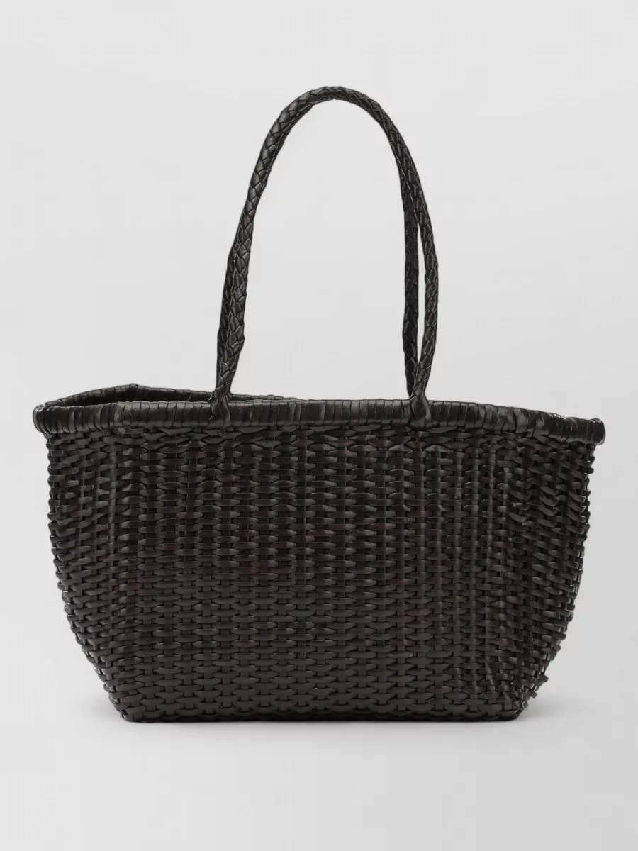 Dragon Diffusion Grace Basket Small Leather Shoulder Bag