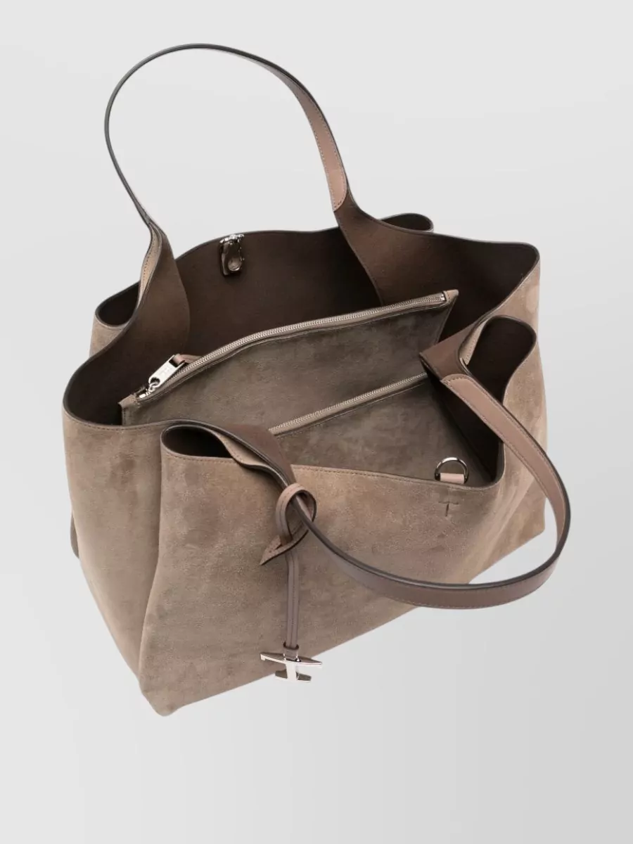 Tod's Medium Leather Tote Bag Top Handle