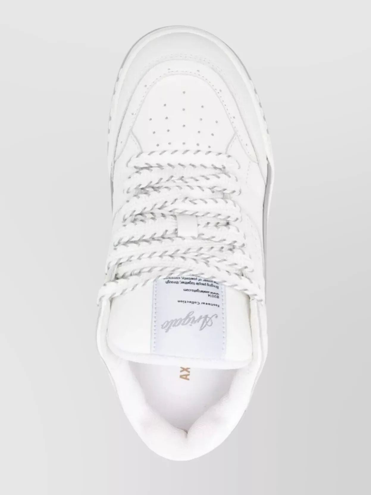 Axel Arigato Perforated Rubber Sole Sneaker Area