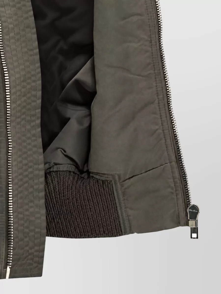 Rick Owens Nylon Puffer Bomber Jacket
