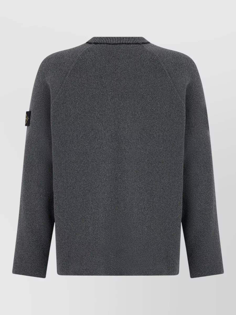 Stone Island Cotton Relaxed-Fit Crew-Neck Sweatshirt