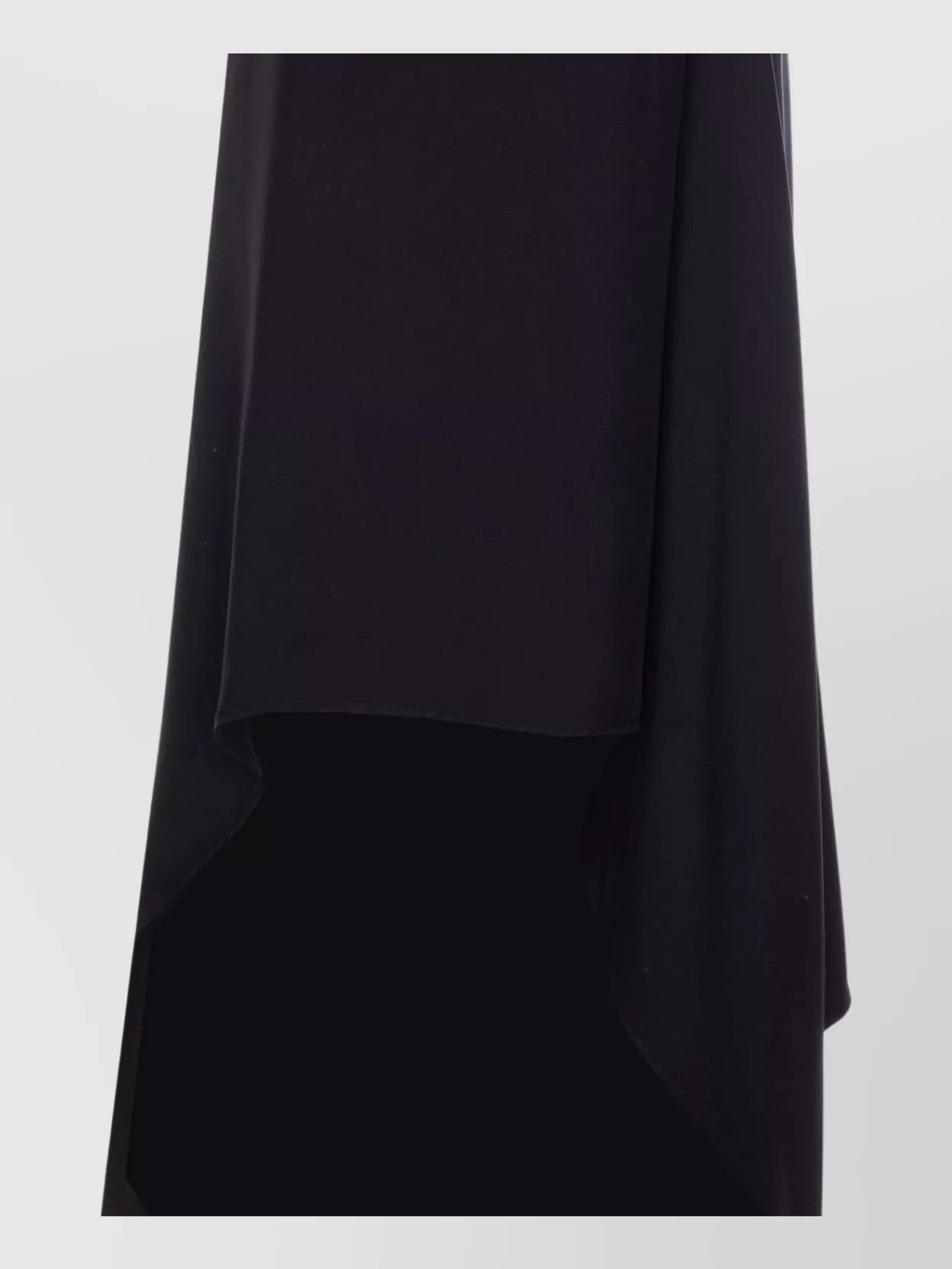Sportmax Asymmetrical V-Neck Draped Dress