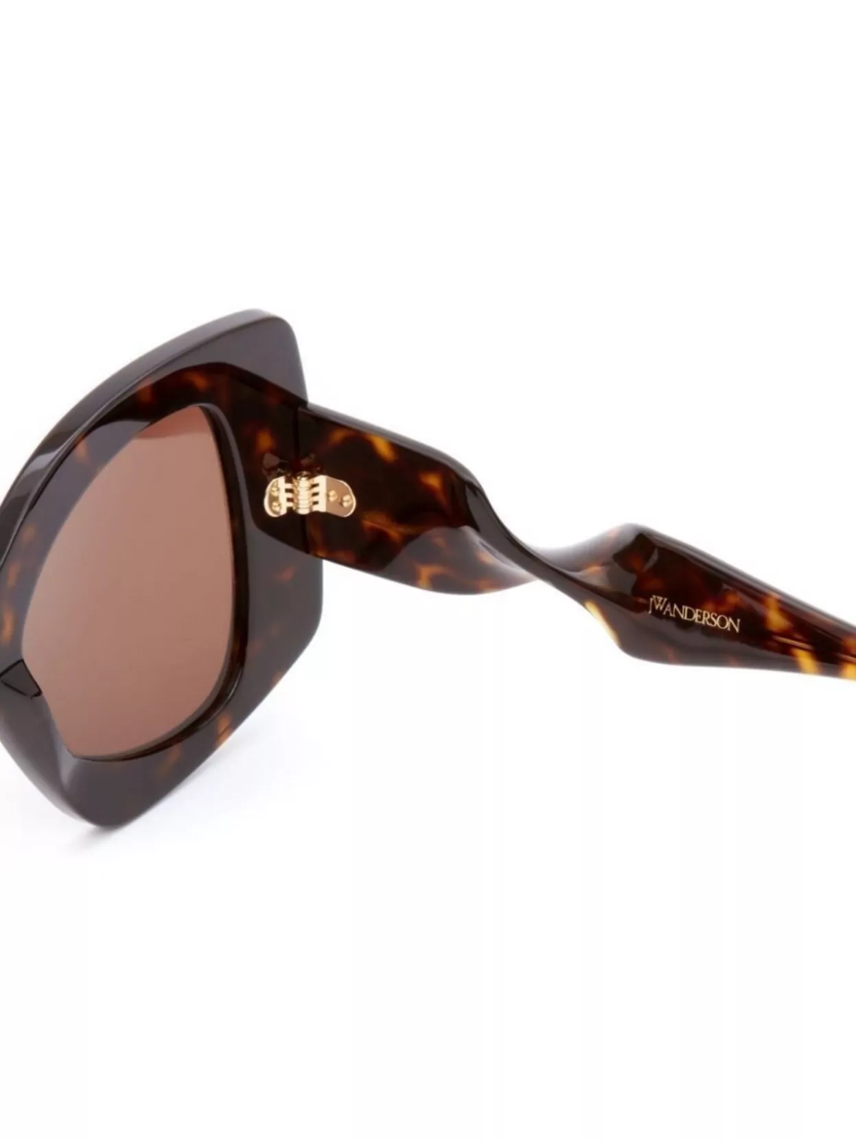 Jw Anderson Oversize Tortoiseshell Square Sunglasses