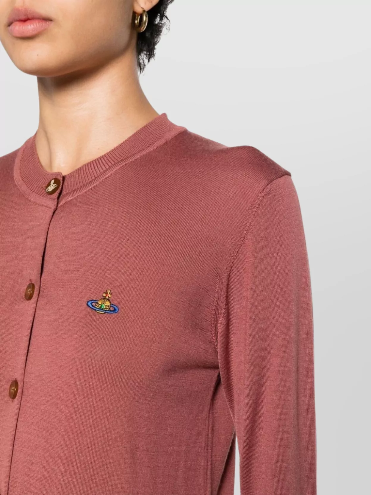 Vivienne Westwood Bea Wool And Silk Blend Cardigan