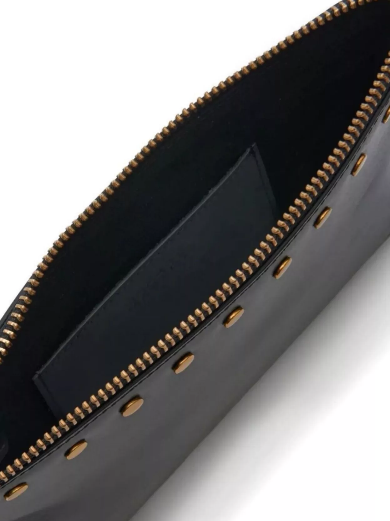 Isabel Marant Studded Wrist Strap Flat Clutch Bag