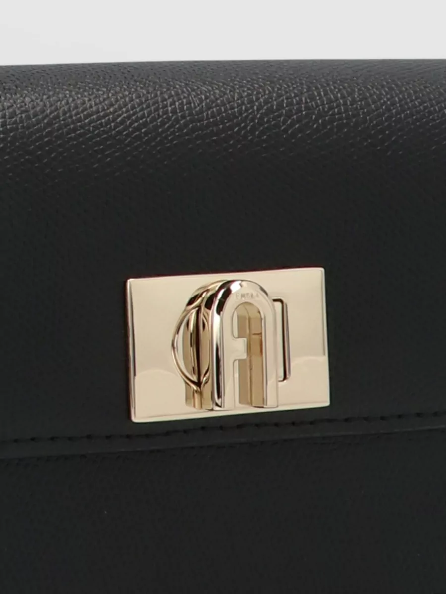 Furla 1927 Mini Leather Clutch Bag