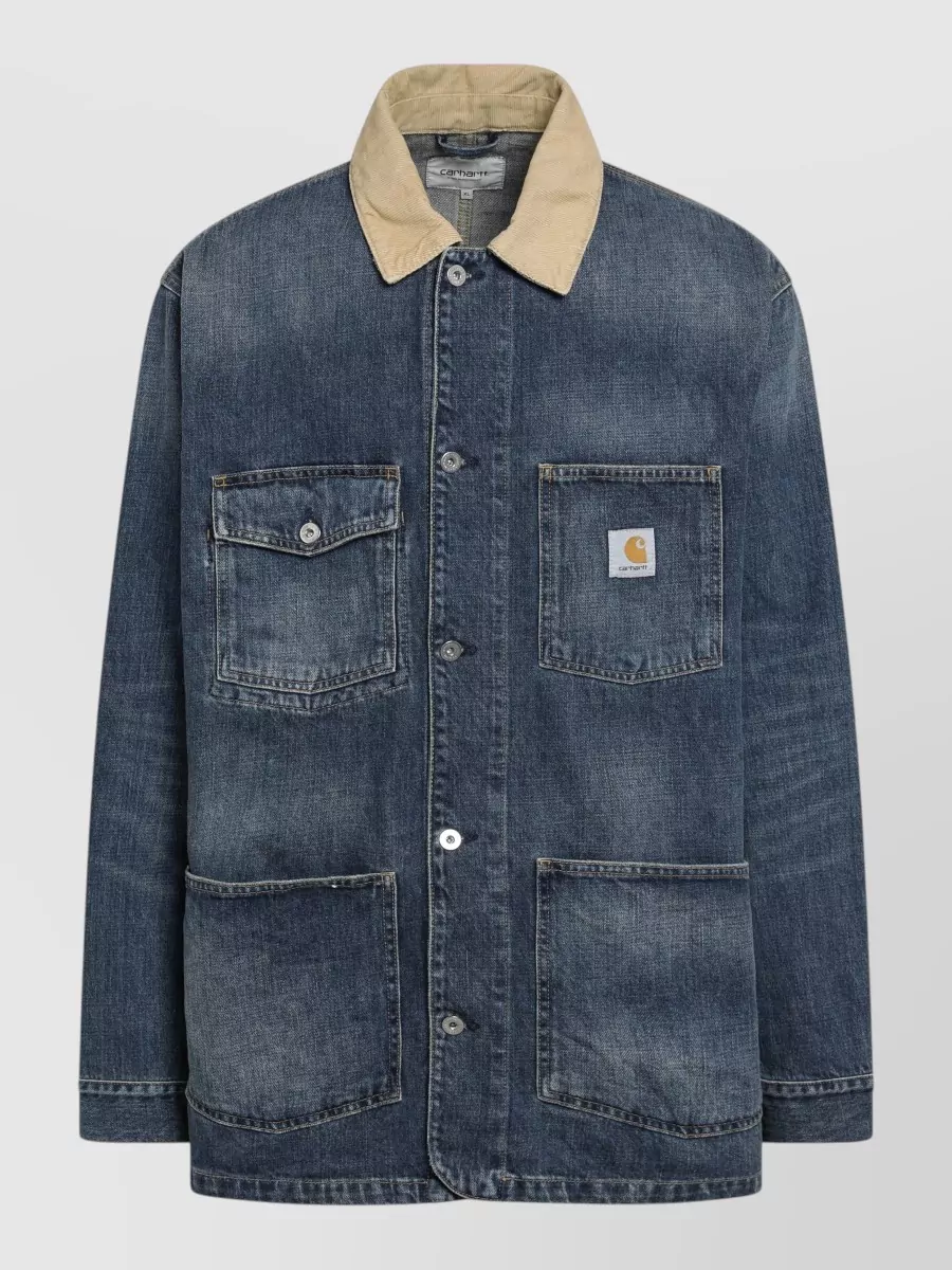Carhartt Wip denim chore jacket