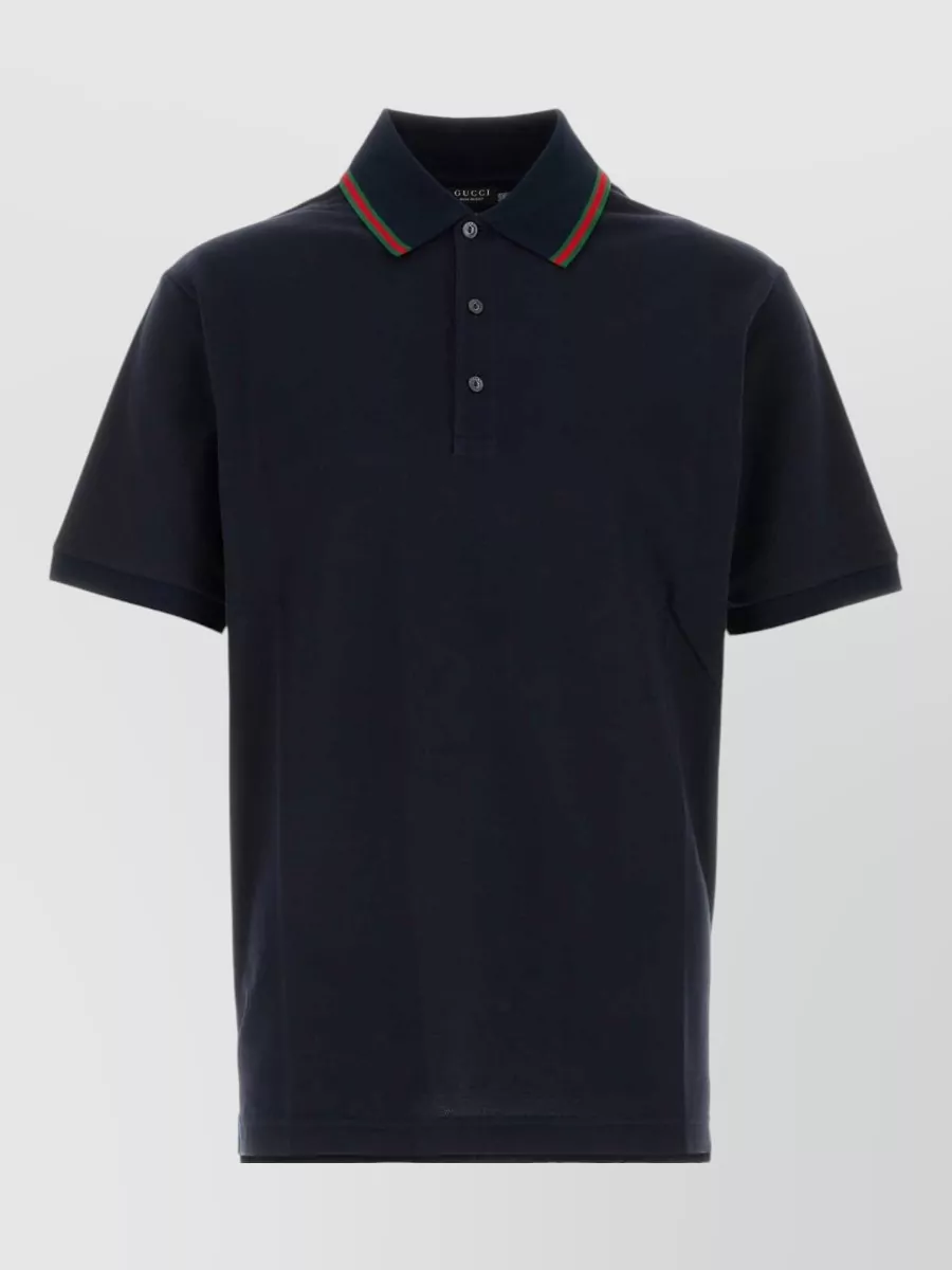 Gucci cotton piqué regular-fit polo shirt