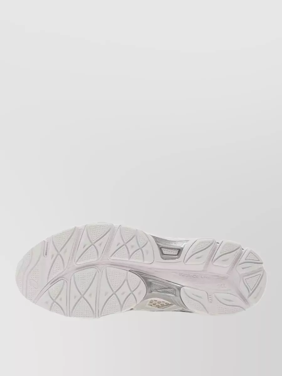 Asics Synthetic Leather Mesh Low-Top Sneakers