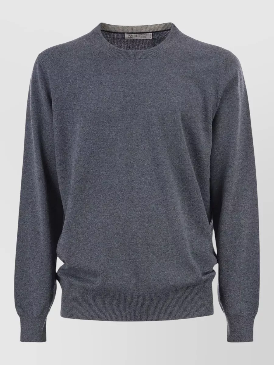 Brunello Cucinelli cashmere crew neck sweater