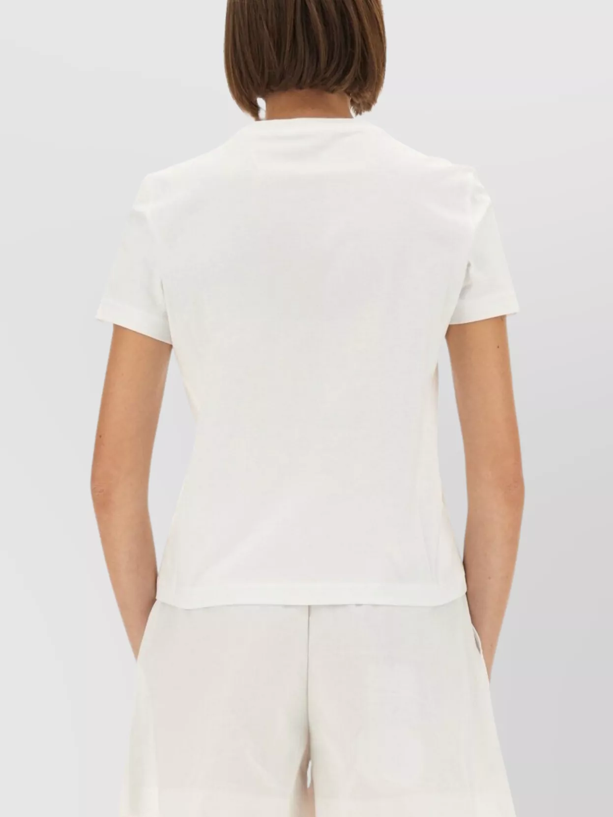 Casablanca Graphic Print Crew Neck Short Sleeve Top