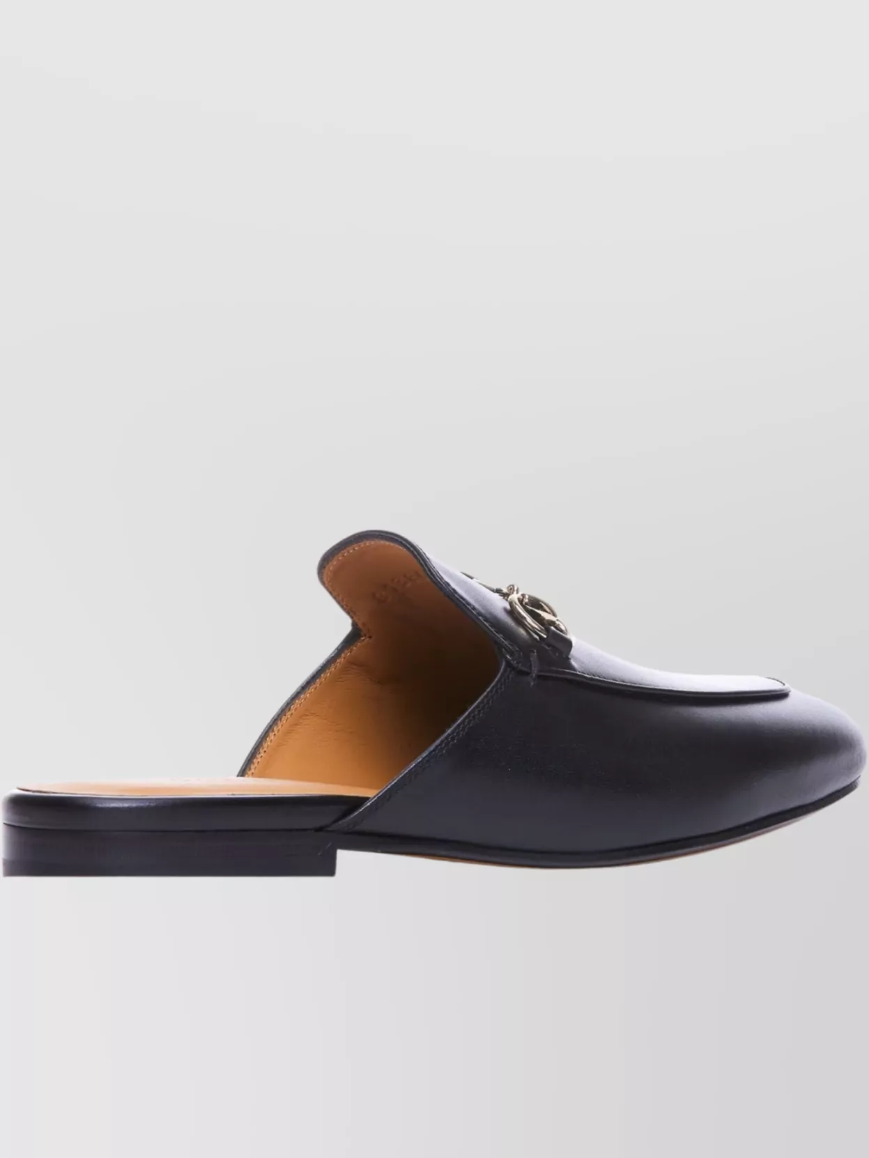 Gucci Open Back Princetown Slipper Round Toe