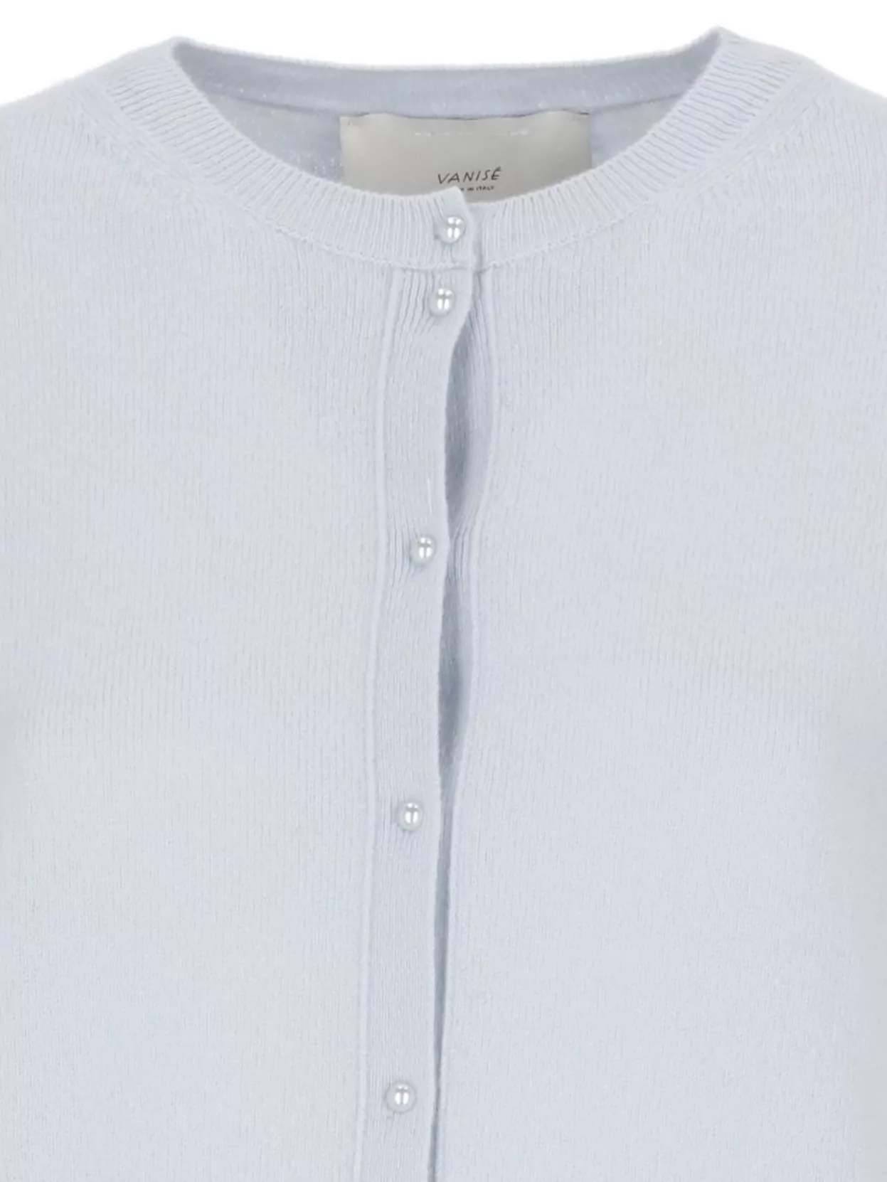 Vanise' Cashmere Long Sleeve Cardigan Pockets