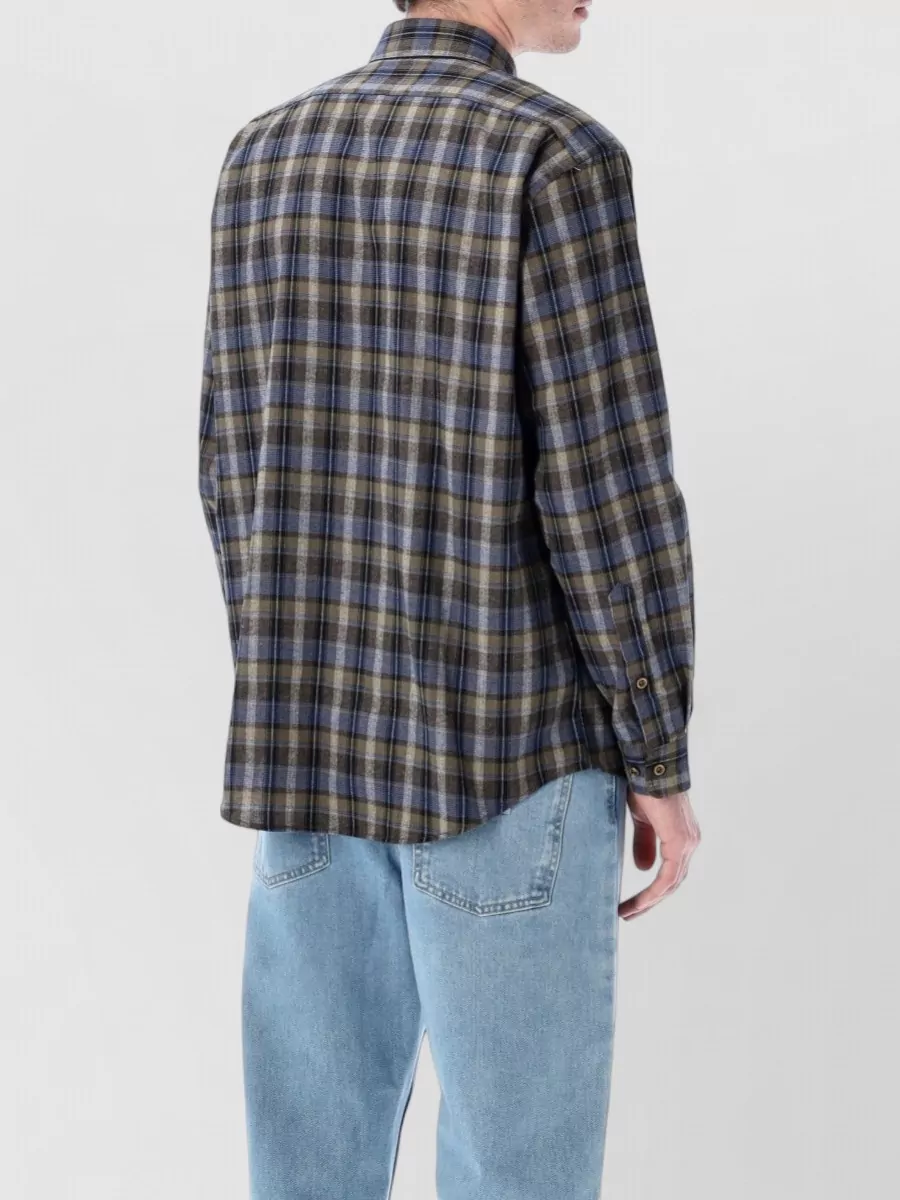 Erl Checked Long-Sleeve Shirt