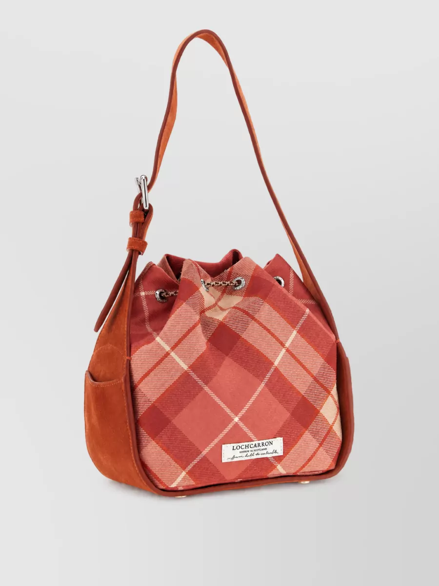 Vivienne Westwood Wool Tartan Bucket Bag