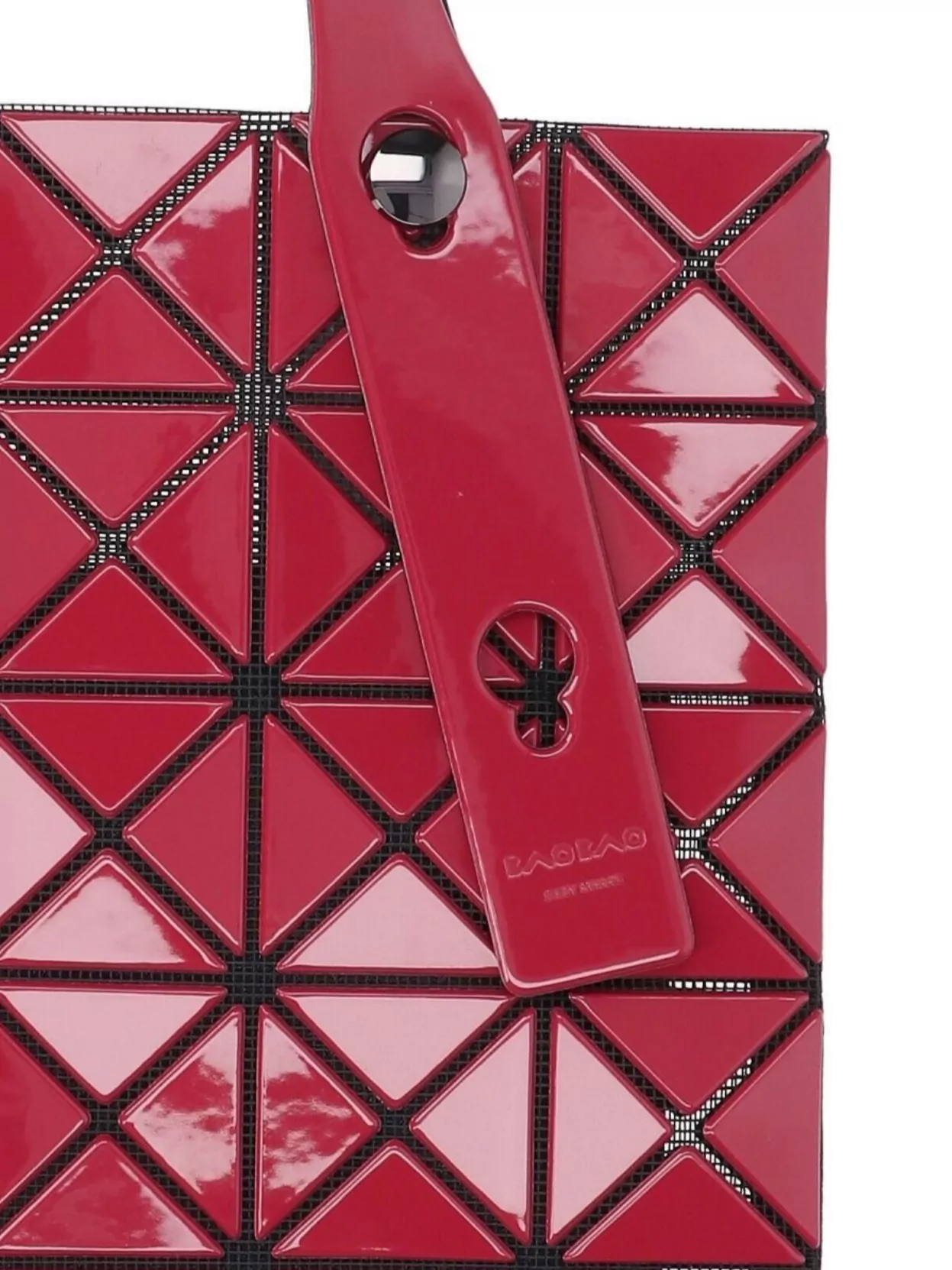 Bao Bao Issey Miyake Geometric Tote Bag Glossy Finish