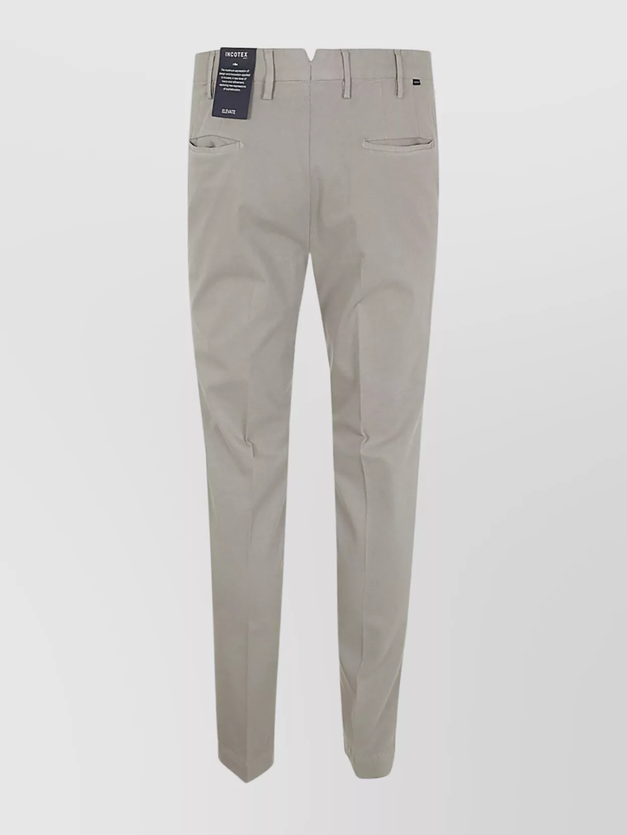 Incotex Tailored Trousers With Pockets And Loops