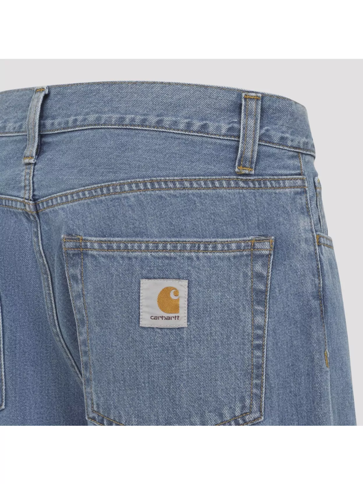 Carhartt Loose Tapered Fit Mid-waist Jeans In Blue