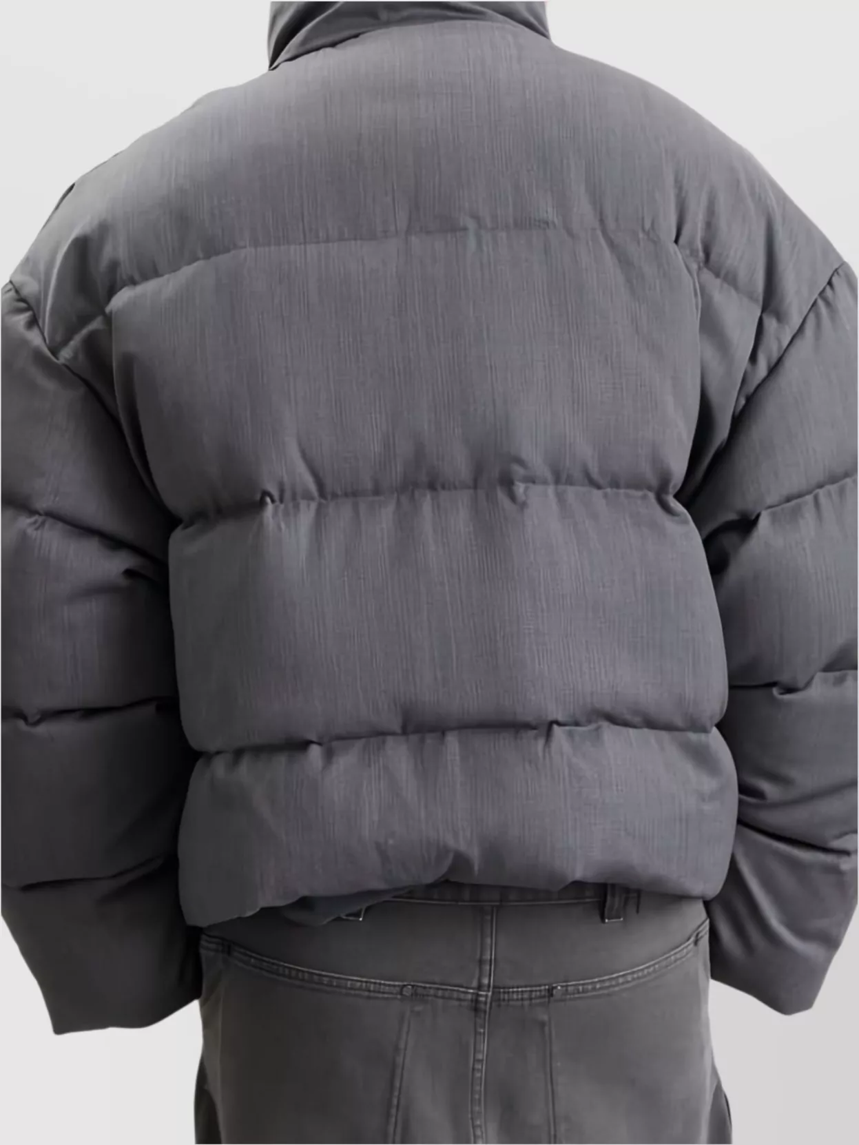 Entire Studios Padded Funnel Neck Long Sleeve Jacket