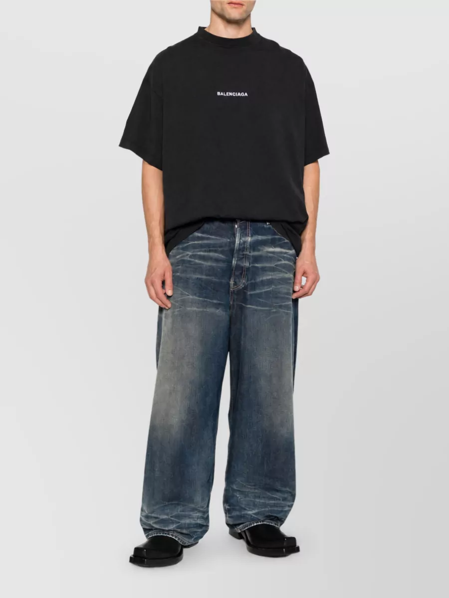 Balenciaga Oversized Cotton T-Shirt