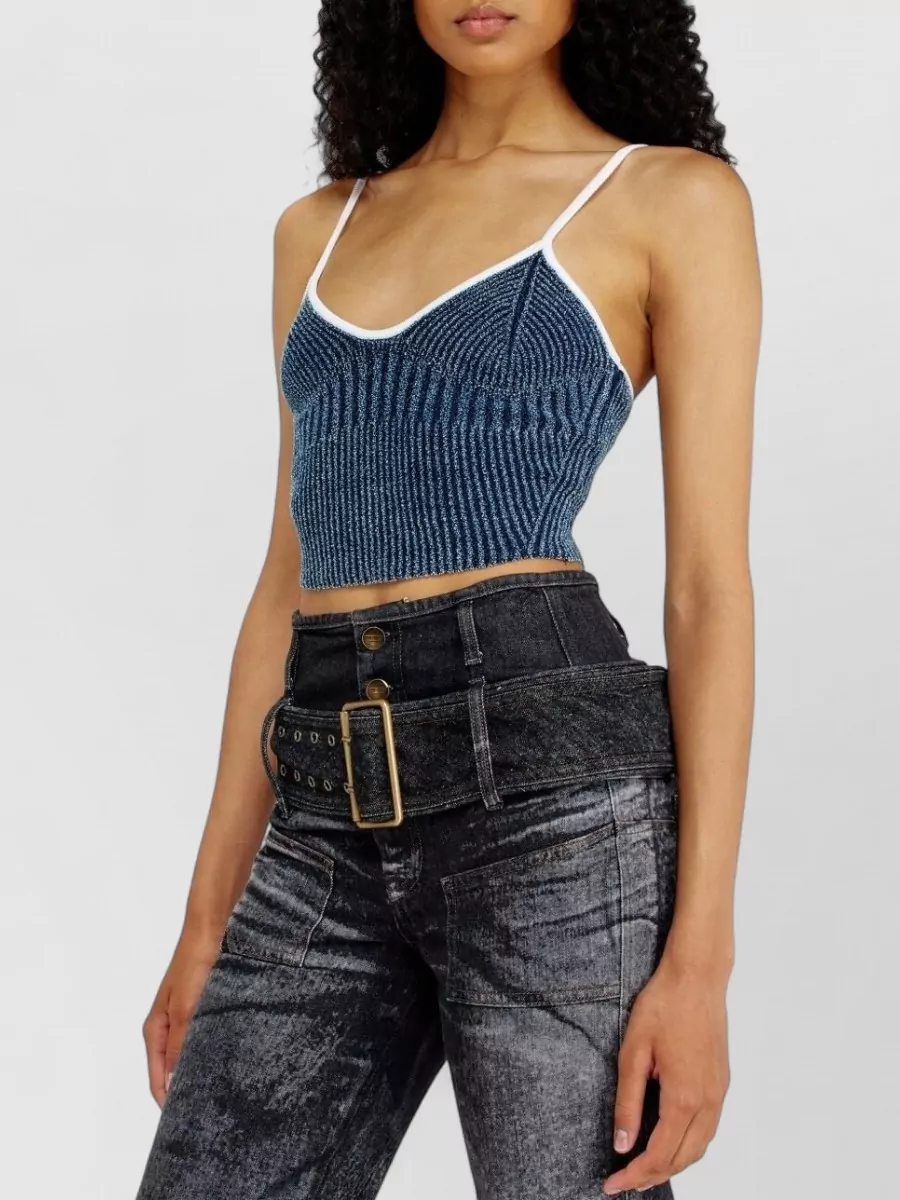 Diesel Long-Sleeve Knitted Top