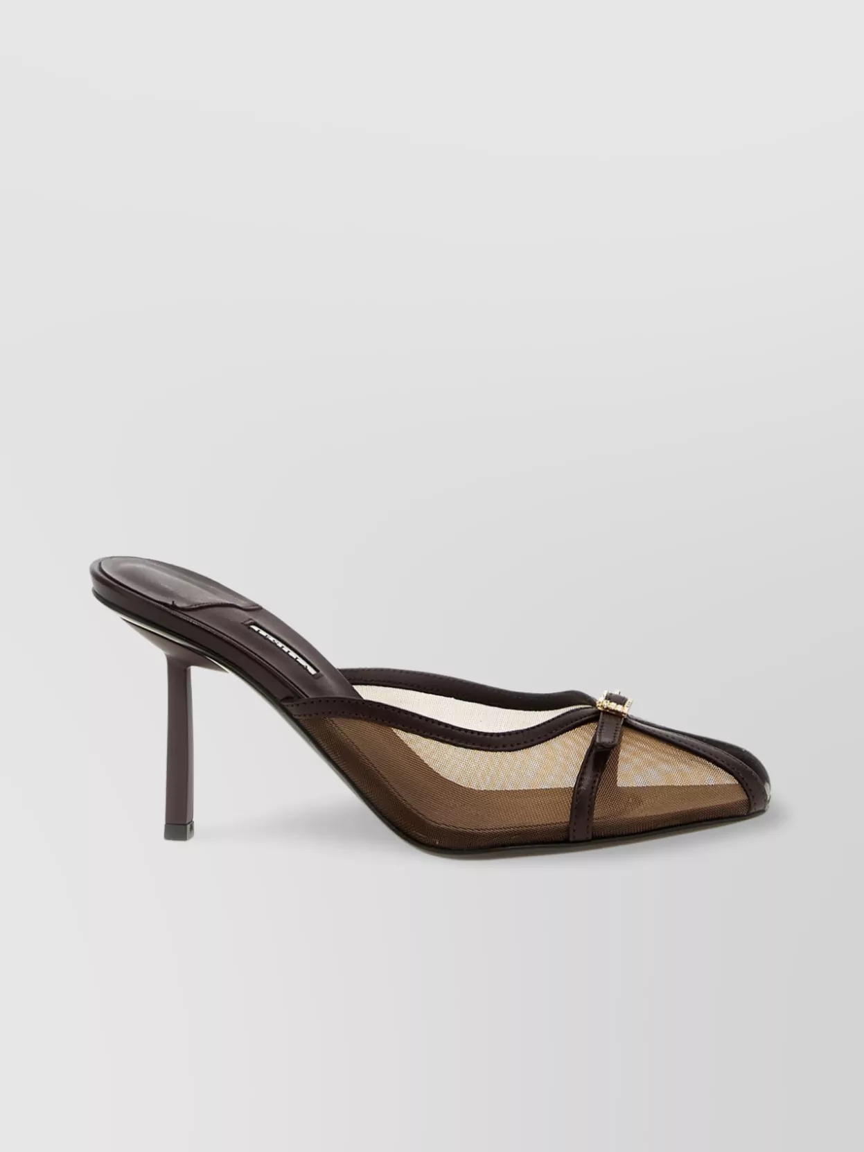 Le Silla 'vittoria' Mules With Buckle Accent And Stiletto Heel