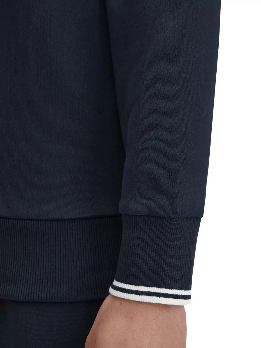 Fred Perry Cotton Half Zip Jacket