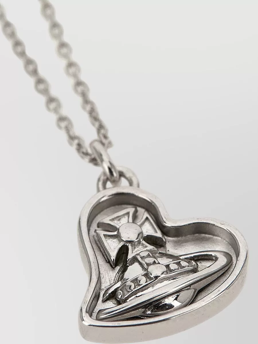 Vivienne Westwood Sterling Silver Pendant Necklace
