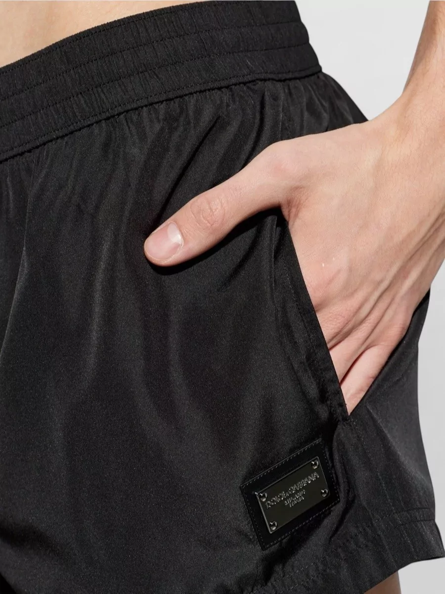 Dolce&Gabbana Polyester Swim Boxer Shorts