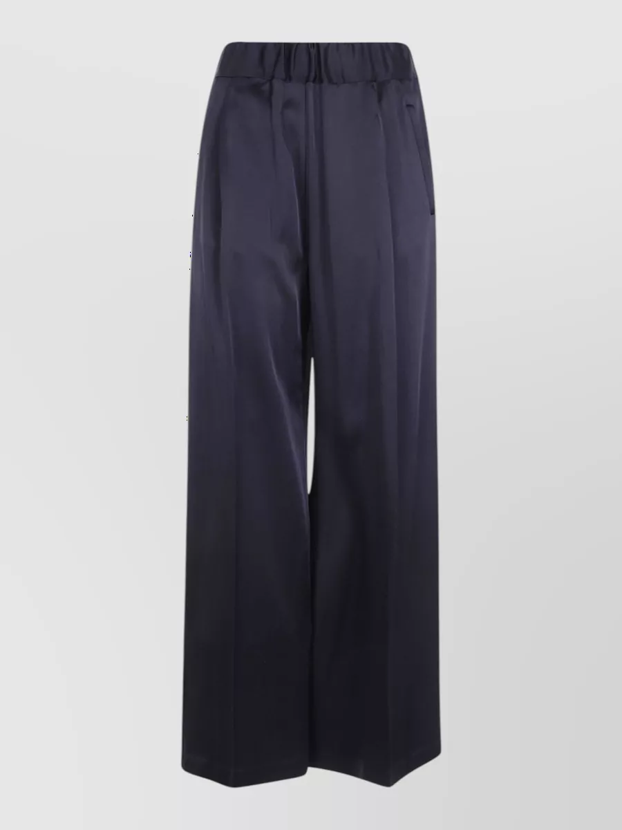 Semicouture wide leg trousers