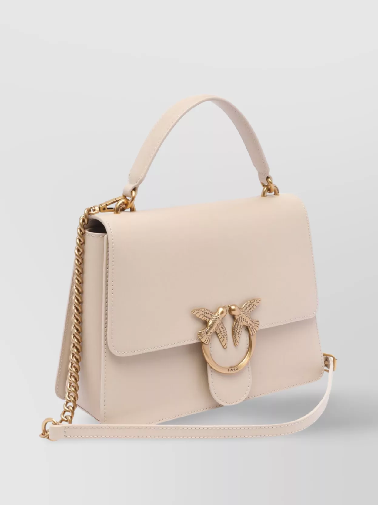 Pinko Love Bag One Leather Tote Bag