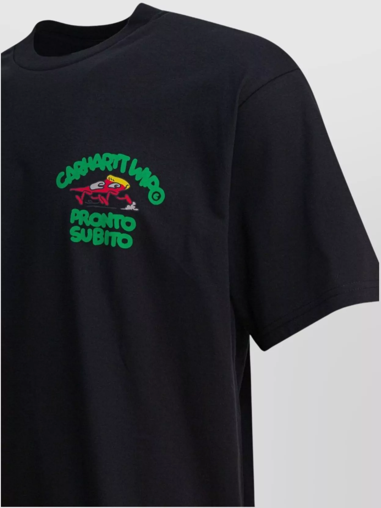 Carhartt Wip Crew Neck Graphic Print Short Sleeves