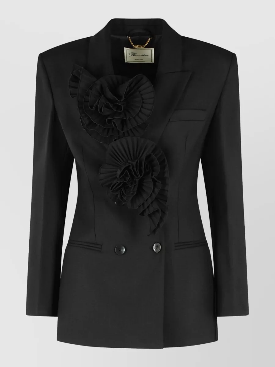 Blumarine Wool-blend suit jacket
