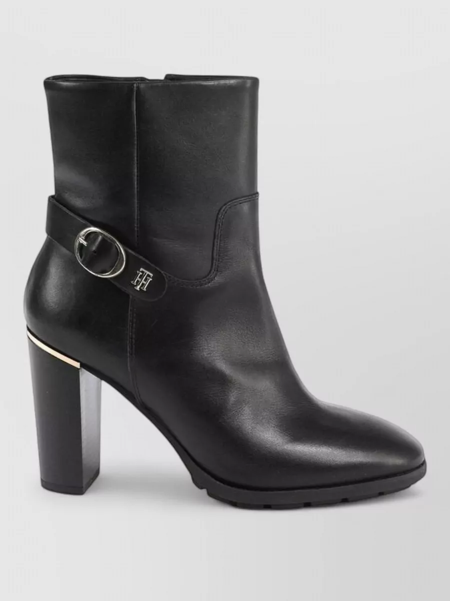 Tommy Hilfiger leather ankle boots