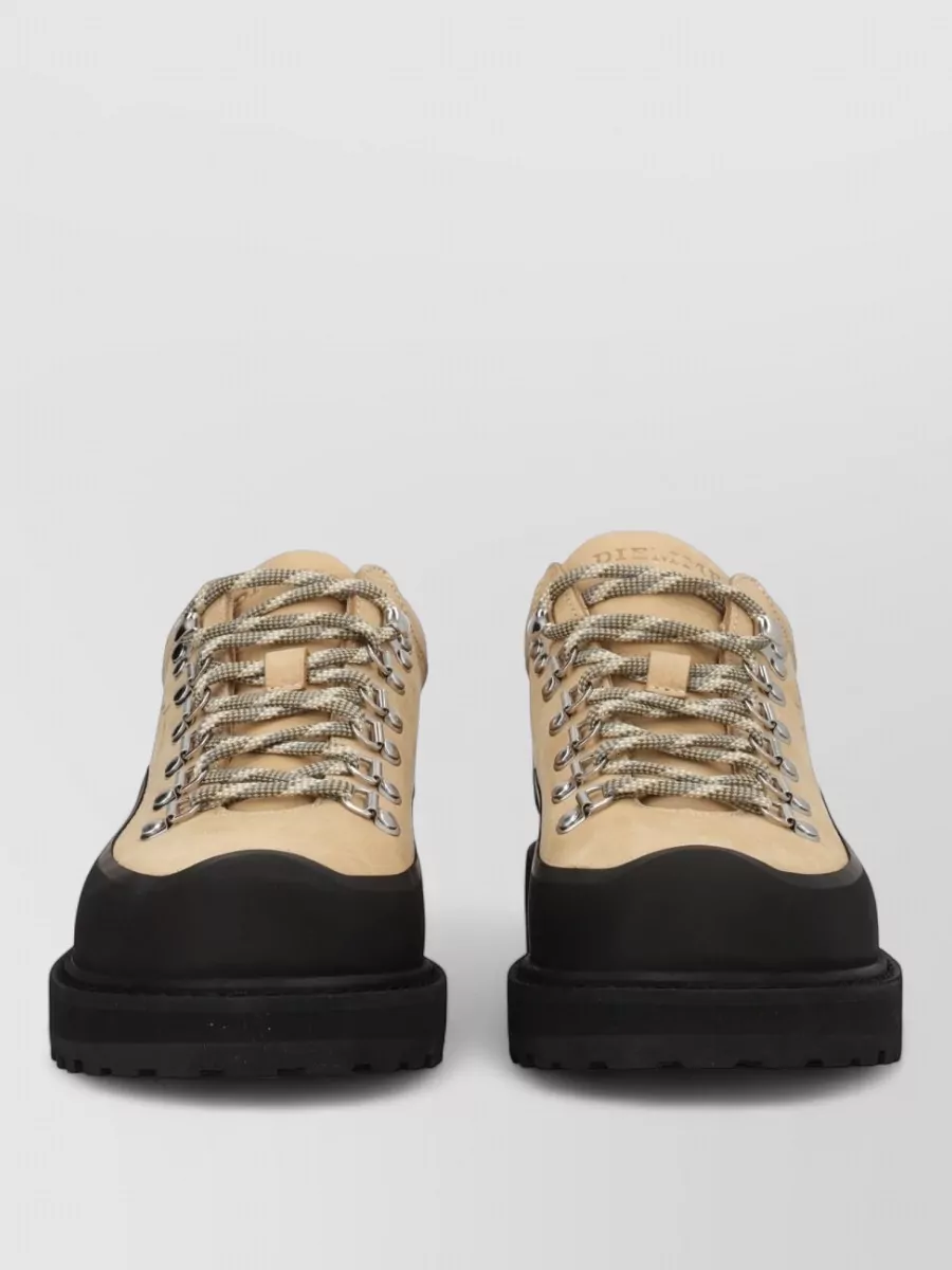 Diemme leather lace-up ankle boots
