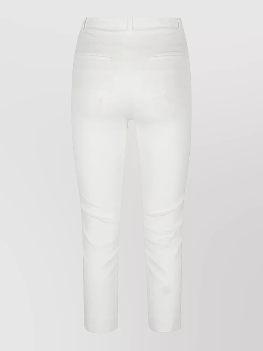 Loulou Studio Cropped Straight-Leg Trousers