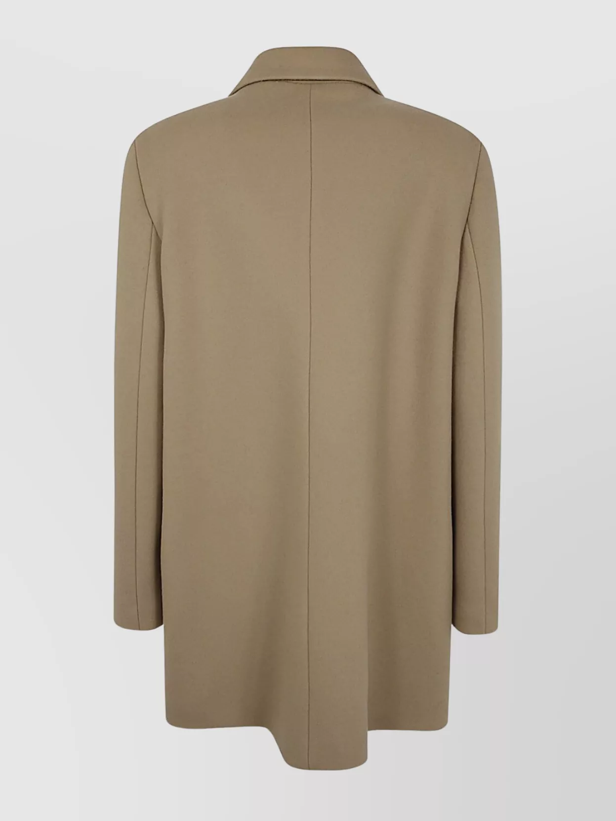 Jil Sander Short Double Breasted Tailor Made Crombie In Green