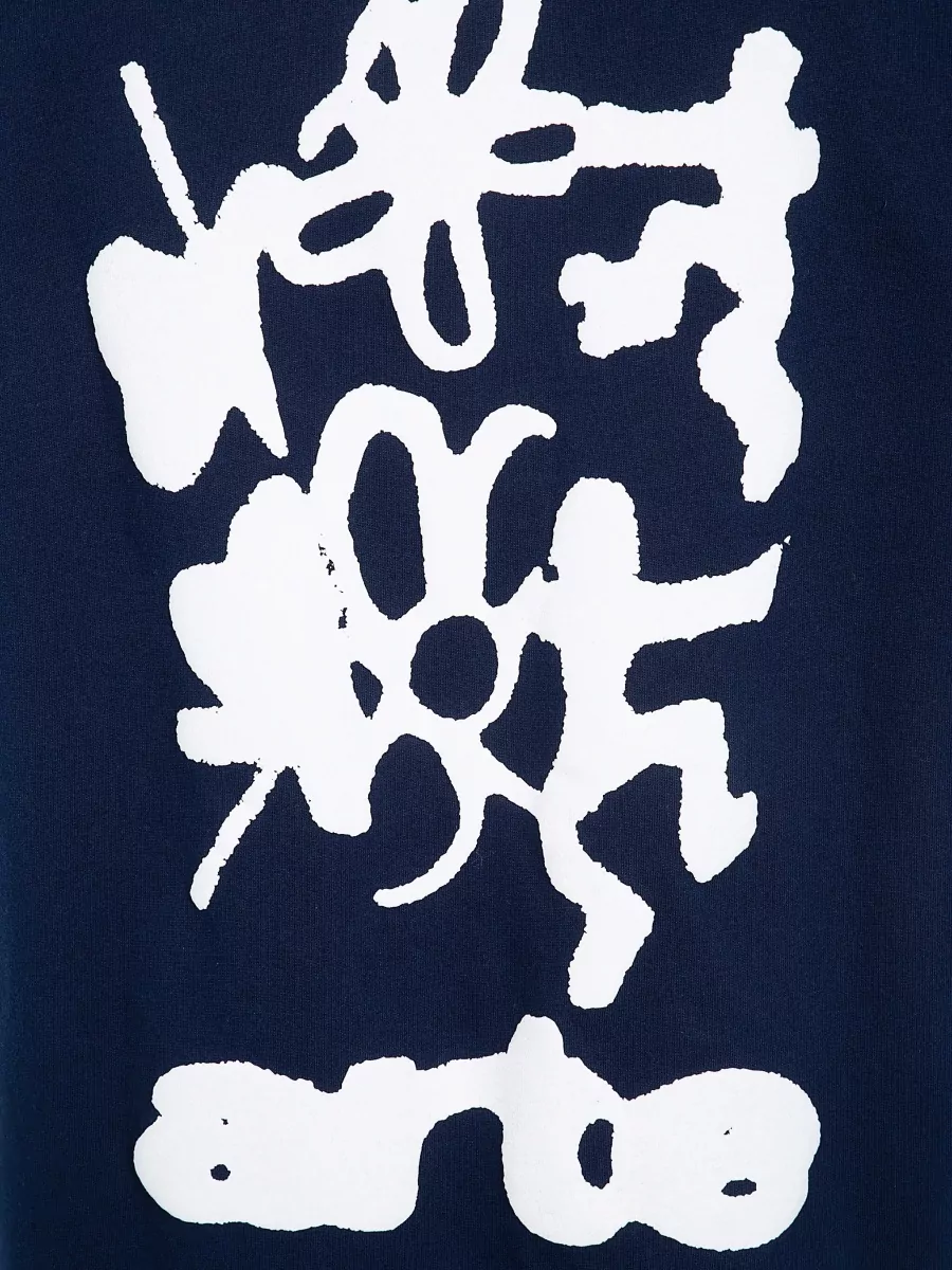 Arte Antwerp Blurry Back Print T-Shirt