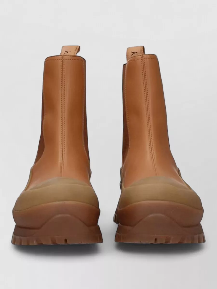 Stella Mccartney Leather Ankle Boots
