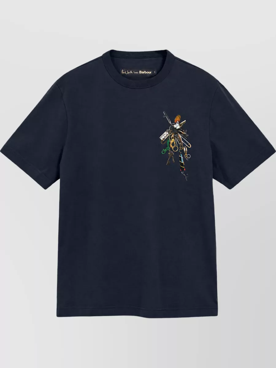 Barbour Printed Cotton Short-Sleeve T-Shirt