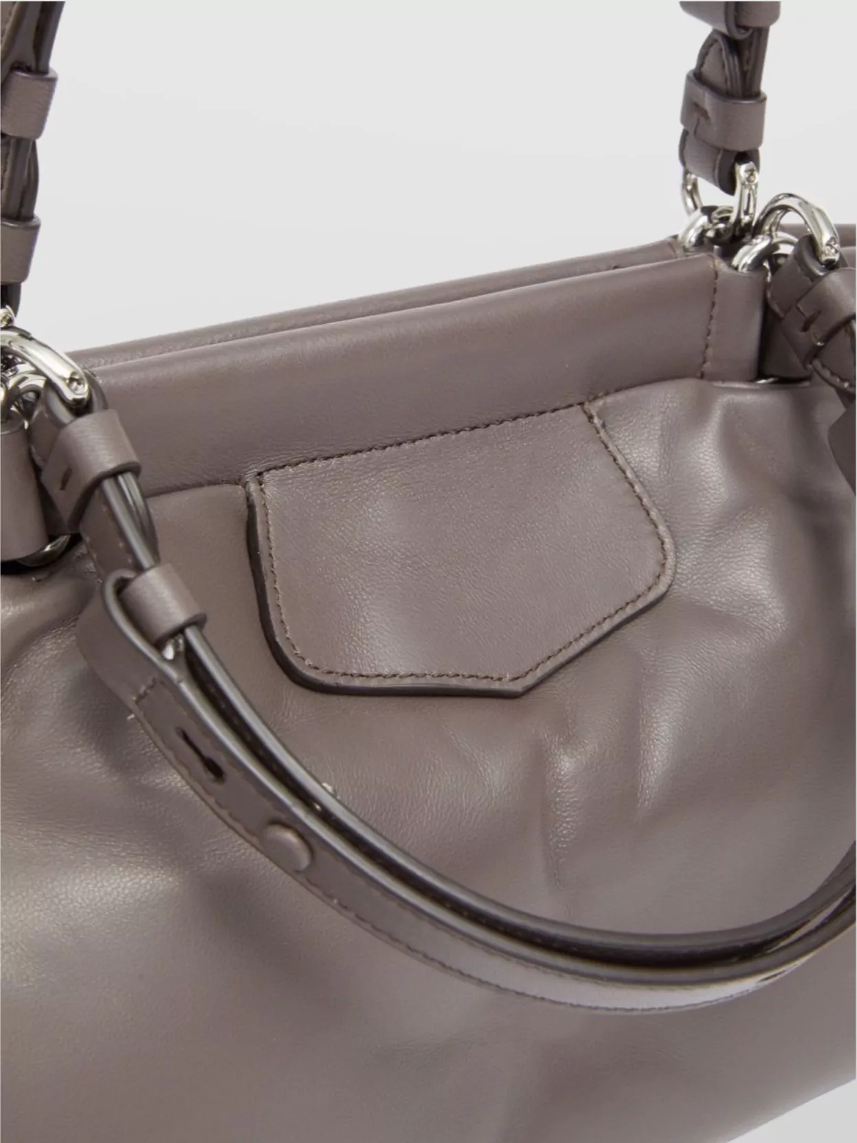 Maison Margiela Small Padded Leather Tote Bag