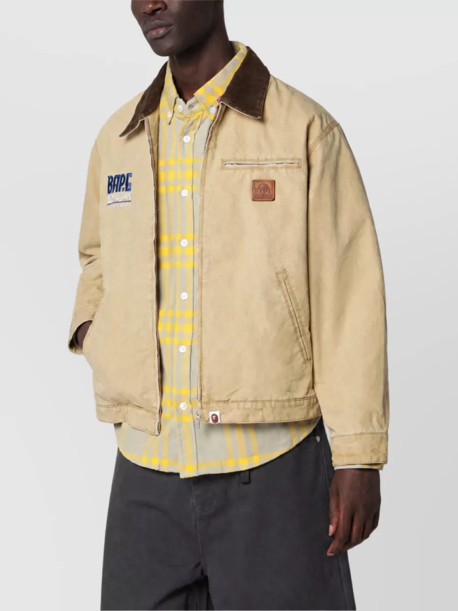 Bape bomber jacket