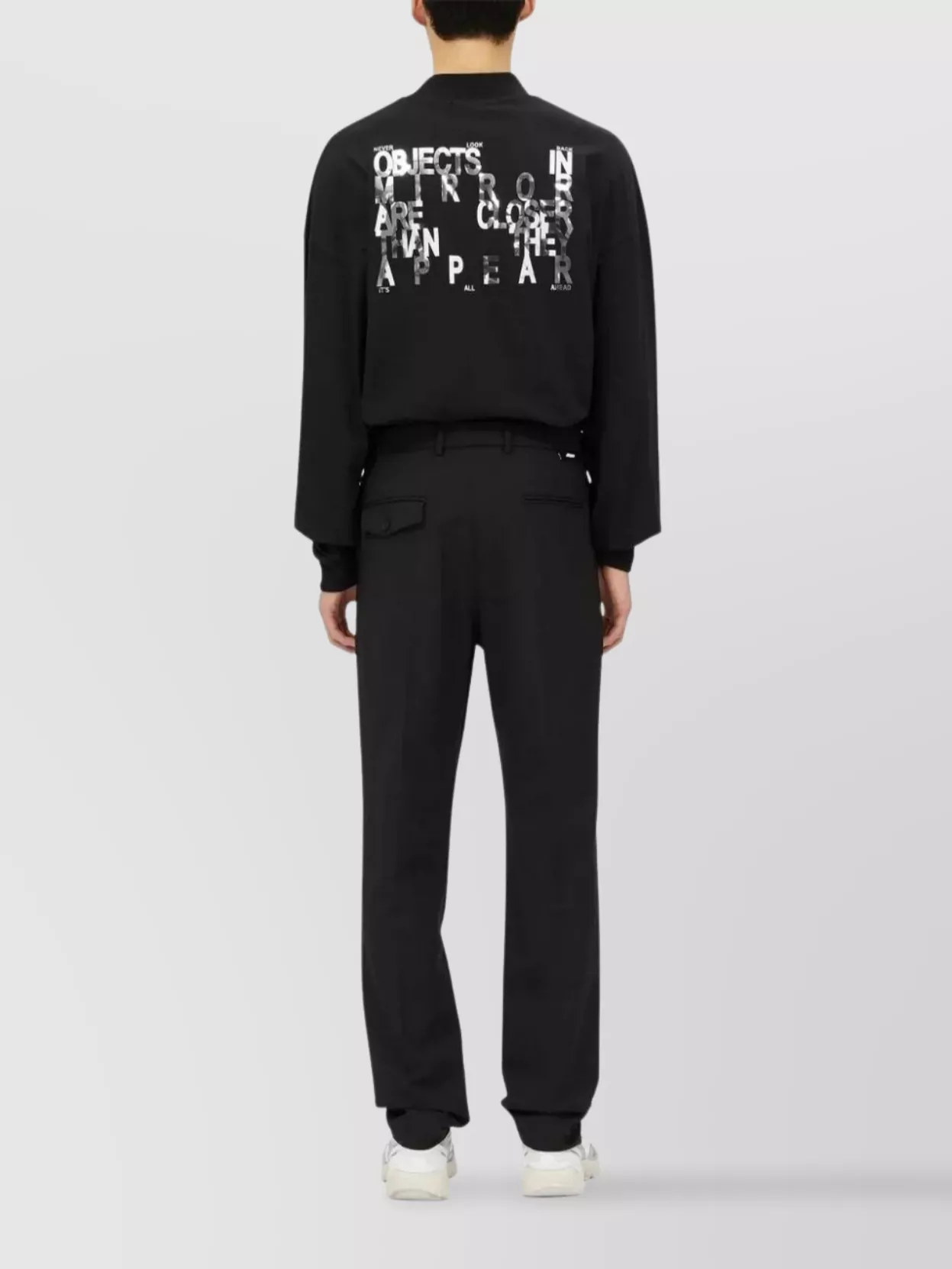 Msgm Trousers Straight Leg Adjustable Waist