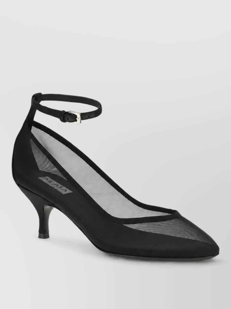 Alaïa mesh ballerina flats