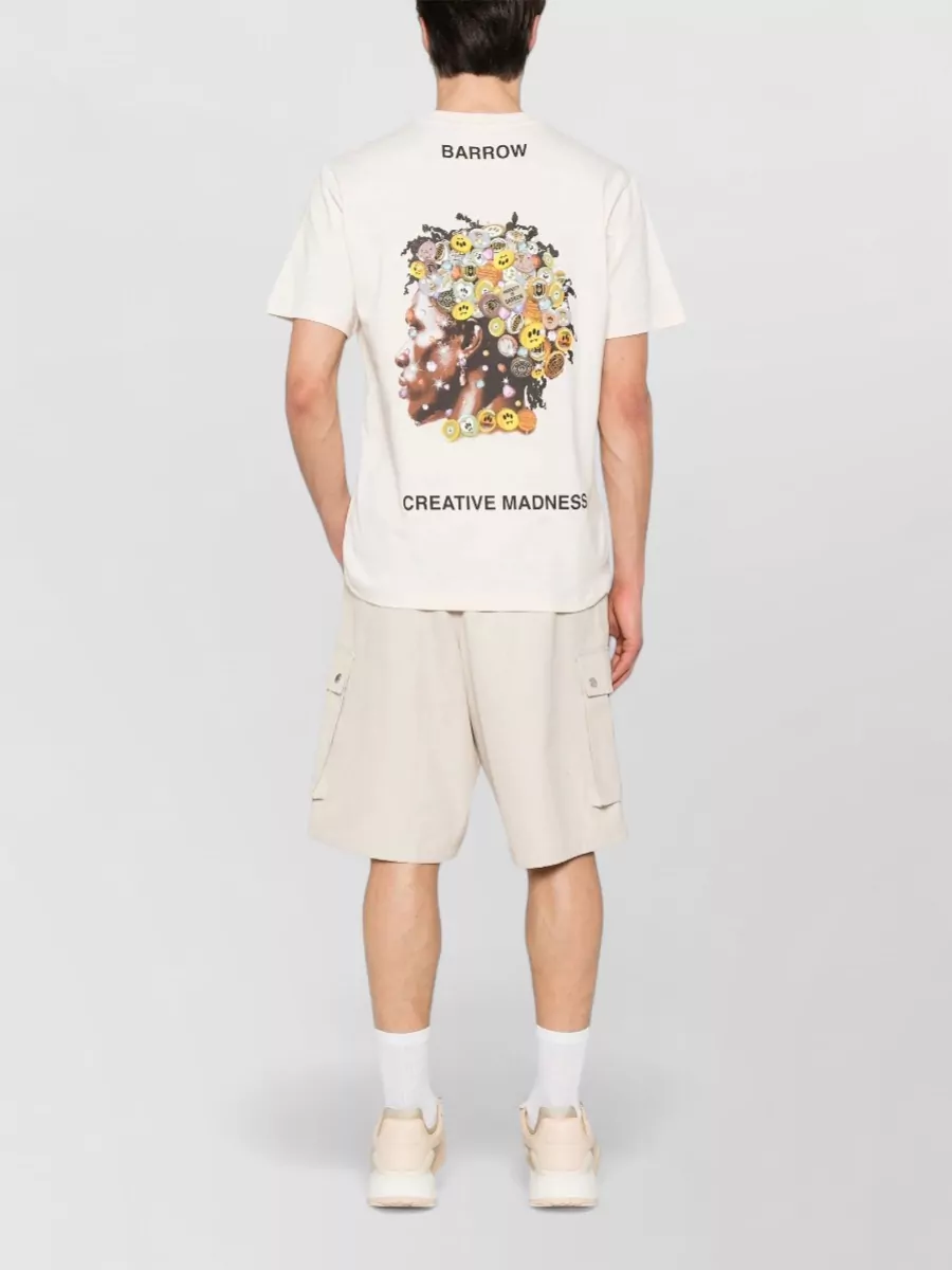 Barrow Cotton Logo Print T-Shirt