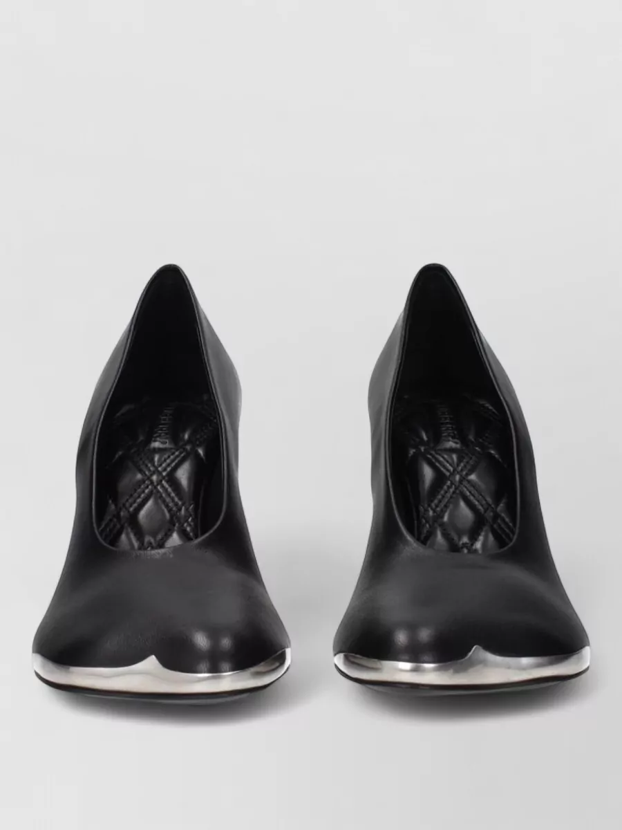 Burberry leather high heel pumps