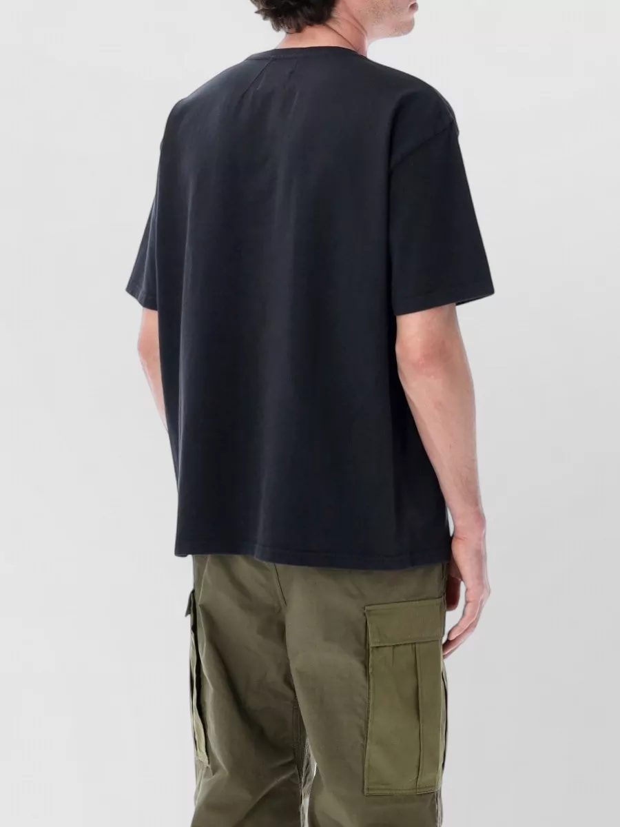 Rhude Printed Cotton Jersey Crew Neck Short Sleeve T-Shirt