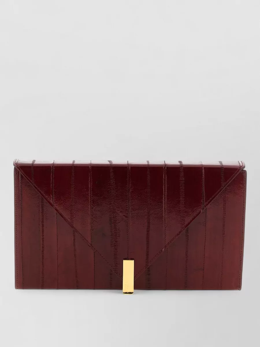 Giuseppe Zanotti leather tuxedo clutch bag